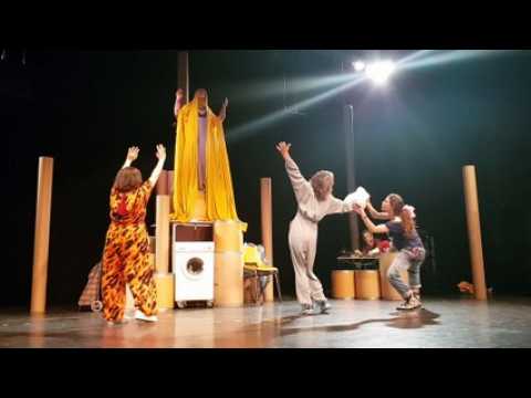 Hannah, Bouche cousue, La vierge et moi : à Mulhouse, la Compagnie Le Gourbi Bleu présente son projet Triptyque