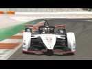 Formula E Test Drives in Valencia, Porsche 99X Electric Car Number 18