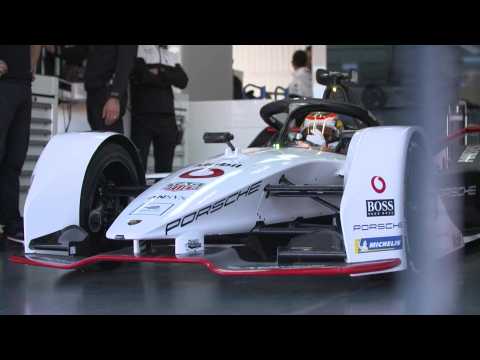 Formula E Test Drives in Valencia - Neel Jani, car number 18