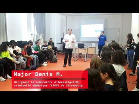 DNA - Prévention de la Cybermalveillance au collège Jules-Hoffmann à Strasbourg