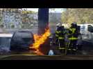 Incendie de véhicules à Chamars