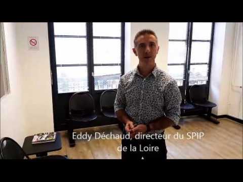 Visite des locaux du SPIP de Saint-Etienne avec Eddy Déchaud, directeur
