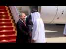 Russian President Vladimir Putin arrives in Abu Dhabi