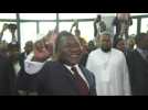 Mozambique's Filipe Nyusi votes as polls open in tense election