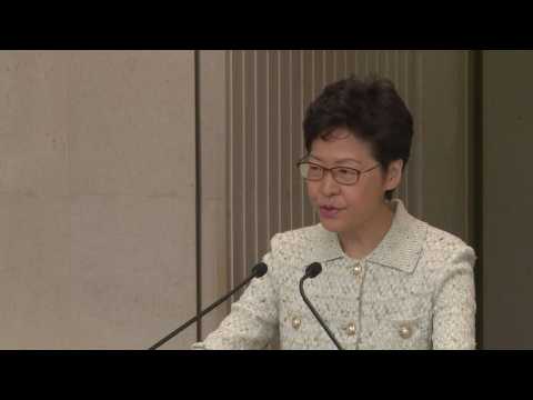 US senator's warning on Hong Kong 'unfounded': HK leader