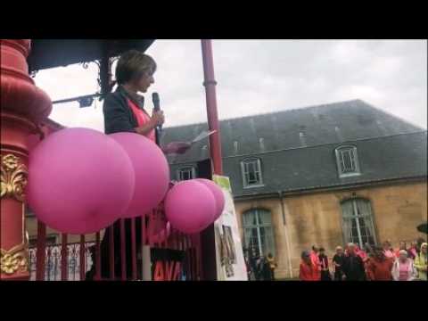 Bar-le-Duc : 1200 personnes réunies pour la Marche Rose