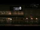 Images of Glasgow airport where Xavier Dupont was arrested - Label : AFPTV - First images - Category : News