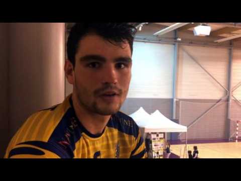 Volley-ball - La réaction de Gabriel Jaunet après Epinal - Saint-Brieuc