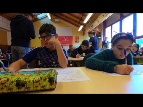 La dictée d' Ela à l' école Gustave Stosskopf de Strasbourg