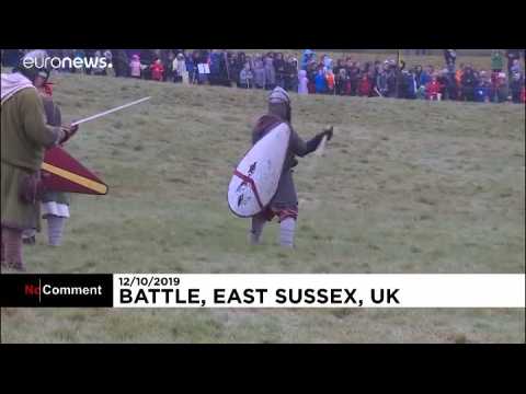 Battle of Hastings re-enacted after nearly 1000 years 