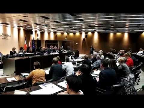 La minute de silence du conseil départemental de Moselle