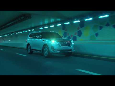 Nissan Patrol Night Driving in the city