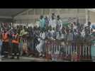 Huge crowds for inauguration of Senegal's mega-mosque - Label : AFPTV - First images - Category : News