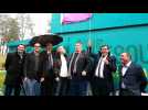 Vesoul : inauguration de la fresque Jacques Brel