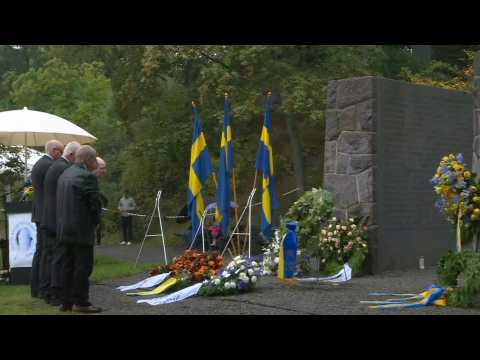 Memorial ceremony for victims of the Estonia sinking 25 years ago