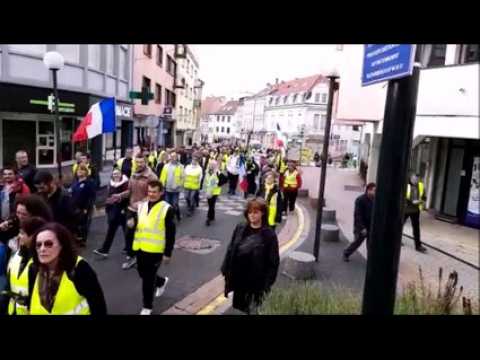 Les Gilets jaunes se mobilisent à Forbach