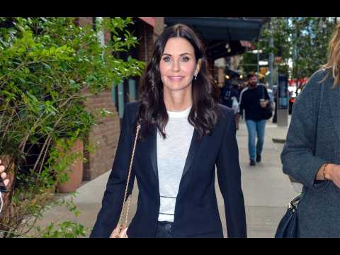 Courteney Cox welcomes Jennifer Aniston to Instagram and says social media 'sucks'