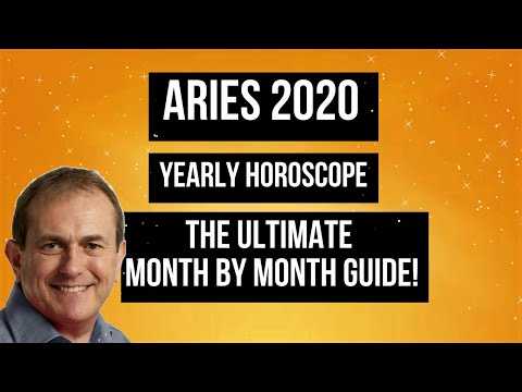 Aries 2020 Horoscope &amp; Astrology Yearly Overview - Mars gives you SUPER EXTRA power. Go for it!