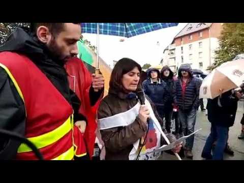 Les syndicats s'expriment au Boeuf sur le Toit en marge de la venue d'Edouard Philippe