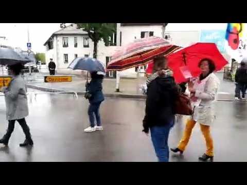 Lons-le-Saunier : les manifestants au Boeuf sur le Toit