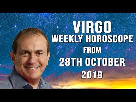 Virgo Weekly Astrology Horoscope 28th October 2019