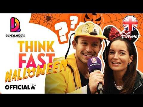 DISNEYLAND PARIS | Think Fast! Halloween Quiz  | Official Disney UK