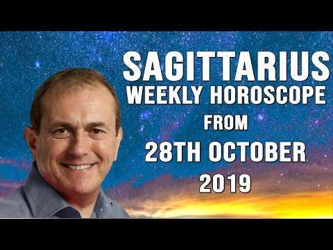 Sagittarius Weekly Astrology Horoscope 28th October 2019