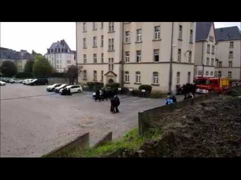 Exercice antiterroriste à Châtel-Saint-Germain