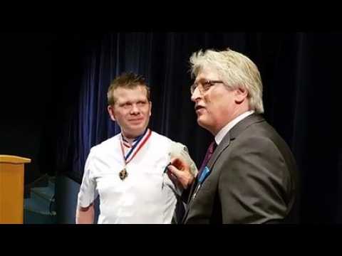 Franck Kestener chevalier dans l'ordrenational du Mérite