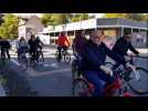 La Ville de Cernay a mis en place un cheminement cyclable au centre ville. - Label : Les Dernières Nouvelles d'Alsace - Category : News