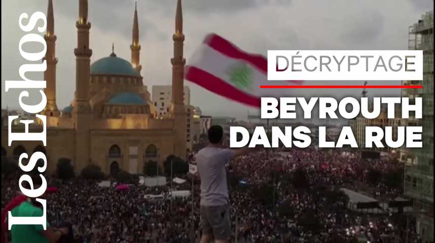 Illustration pour la vidéo Crise économique, manifestations : que se passe-t-il au Liban ?