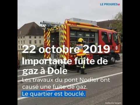Importante fuite de gaz à Dole