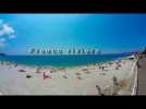 Vidéo 360 degrees seaview on French Riviera beach, Nice 2017 - Samsung Gear - Maxppp Vidéo 360 degrees seaview on French Riviera beach, Nice 2017 - Samsung Gear - Maxppp