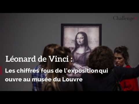 Léonard de Vinci: les chiffres fous de l'exposition au Louvre