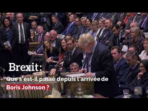 Brexit: les 3 mois de Boris Johnson