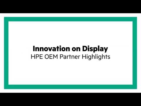 Innovation on Display: HPE OEM Solutions Partners