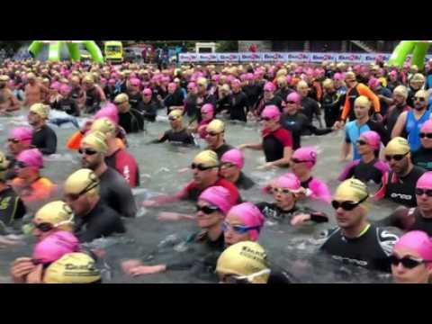 Triathlon de Gérardmer - 1 200 concurrents à l’eau pour l’épreuve découverte