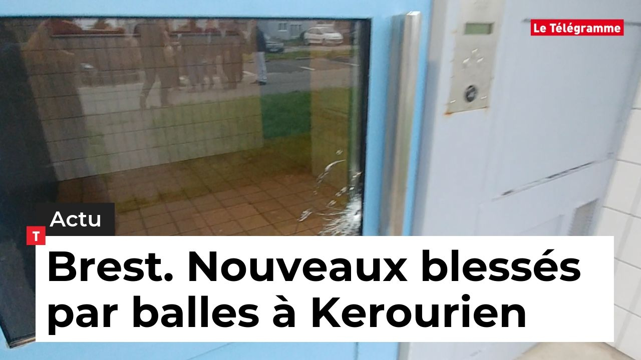 Brest. Nouveaux blessés par balles à Kerourien (Le Télégramme)