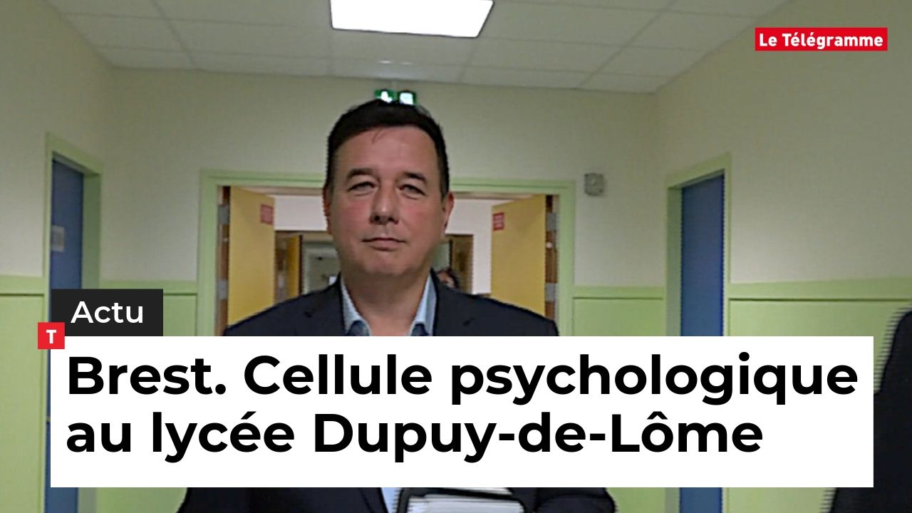 Brest. Coup de feu au lycée Dupuy-de-Lôme : une cellule psychologique mise en place (Le Télégramme)