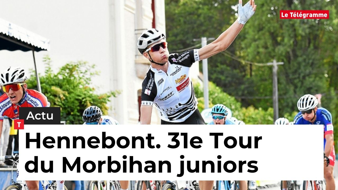 Hennebont. 31e Tour du Morbihan juniors : victoire d'Axel Laurence  (Le Télégramme)