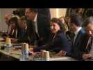 French health minister meets emergency room staff
