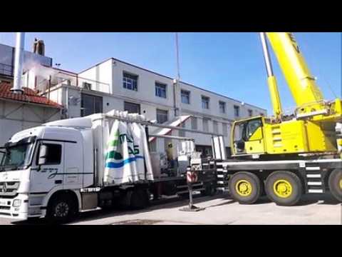 Lons-le-Saunier: deux  emboutisseuses installées à l'usine Président