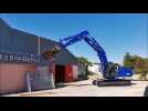 Les  travaux de démolition du Hall des Brasseries de Bar-le-Duc ont commencé