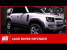 Vidéo Salon de Francfort : le Land Rover Defender se dévoile enfin Vidéo Salon de Francfort : le Land Rover Defender se dévoile enfin