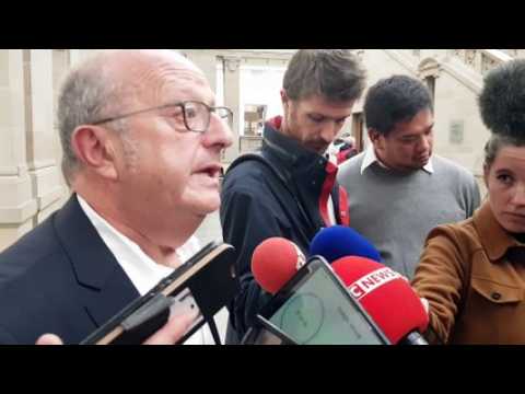 DNA - Interview des avocats de l'Affaire Reiser (disparition de Sophie Le Tan) à la sortie de l'audience de ce vendredi (4/10/2019) devant le tribunal de grande instance de Strasbourg par la juge d'instruction Eliette Roux