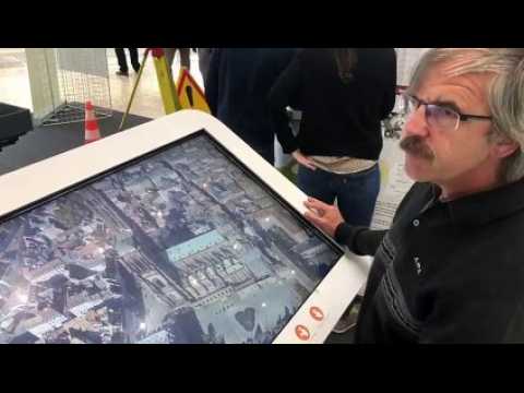 FIG : une maquette du centre-ville de Strasbourg en 3D