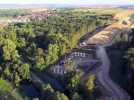 Le chantier du GCO vu du ciel