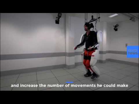 Watch: Tetraplegic man walks again thanks to mind-reading exoskeleton