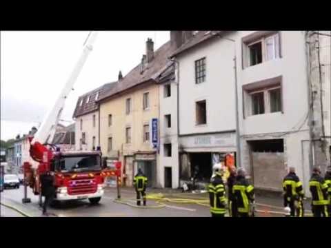Feu dans un magasin de confection à Besançon