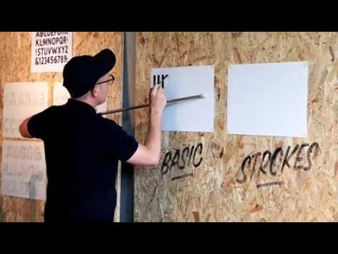 Saint-Louis  : un atelier de "sign painting" avec un artiste danois